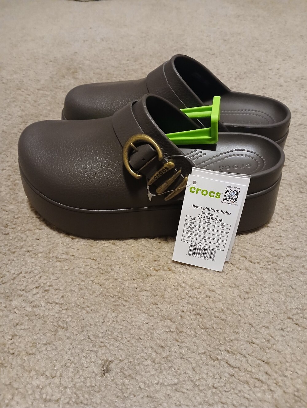 Women's CROCS Dylan Platform Boho Buckle Clog